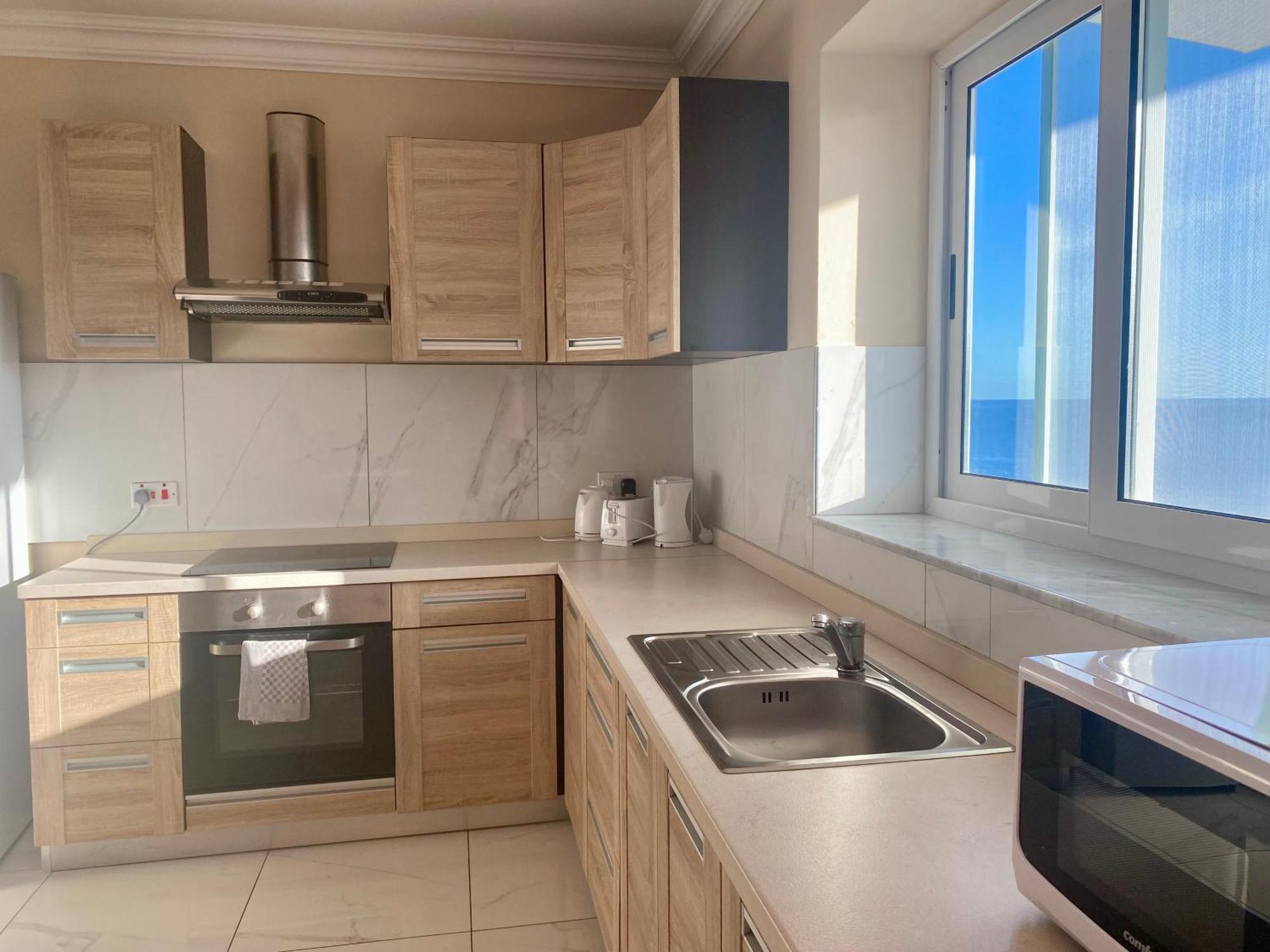 Sunrise Bay Apartments - Frontline Sea Views San Pawl il-Baħar Eksteriør billede
